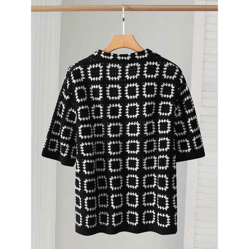 American-style Vintage Knit Sweater Men