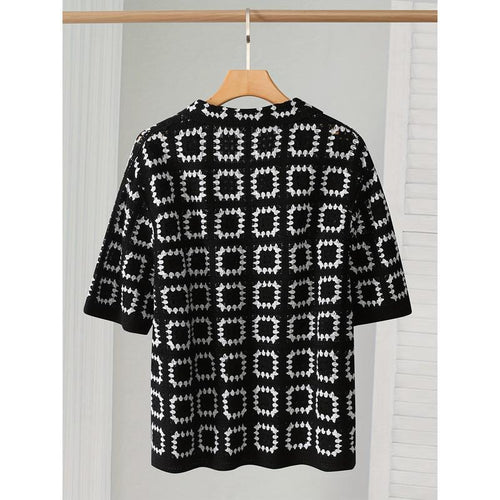 American-style Vintage Knit Sweater Men
