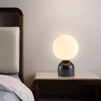 Bedroom bedside lamp study glass desk lamp