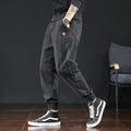 Ankle-tied Jeans Men's Loose Cargo Harlan Cropped Leisure