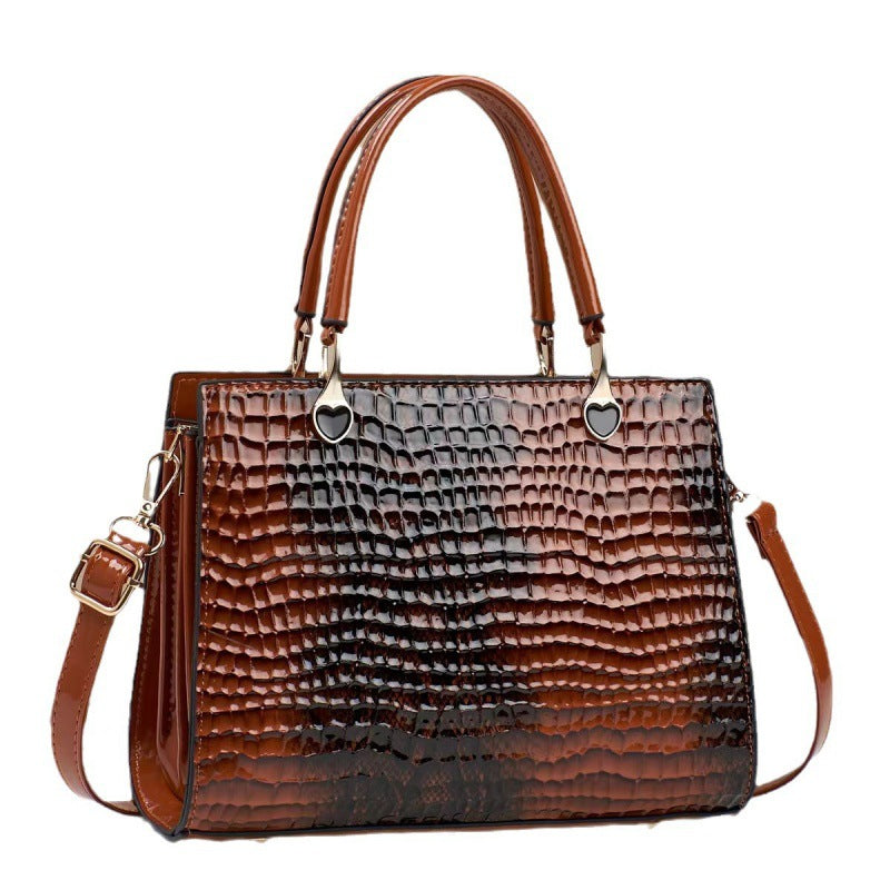 Sophisticated Versatile Commuter Tote Bag In A New Contrast-color Design
