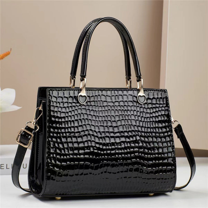 Sophisticated Versatile Commuter Tote Bag In A New Contrast-color Design